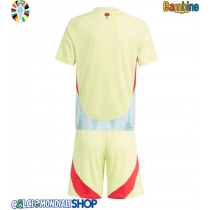 Maglie da calcio Spagna Seconda Maglia Bambino Europei 2024 Manica Corta (+ Pantaloni corti)